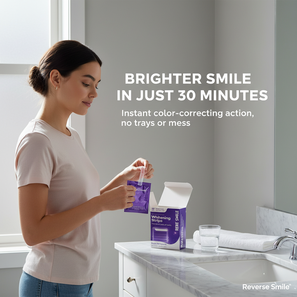 Reverse Smile Teeth Whitening Strips